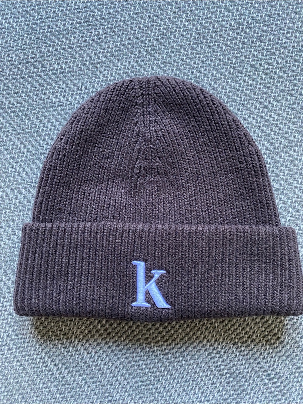 Kith men’s beanie - brown
